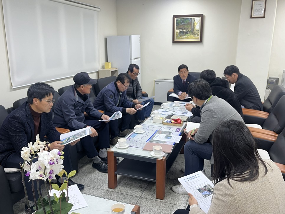 김현문 의원, 청주율량2 상리고가차도 건설공사 방음시설 현황 관련 관계자 회의 - 2
