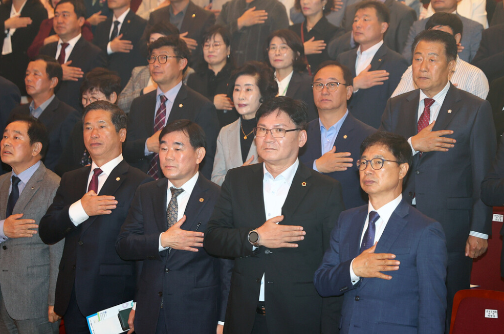 유상용 부위원장, 박병천 의원 진천-음성 교육발전특구 비전 선포식 참석 - 1