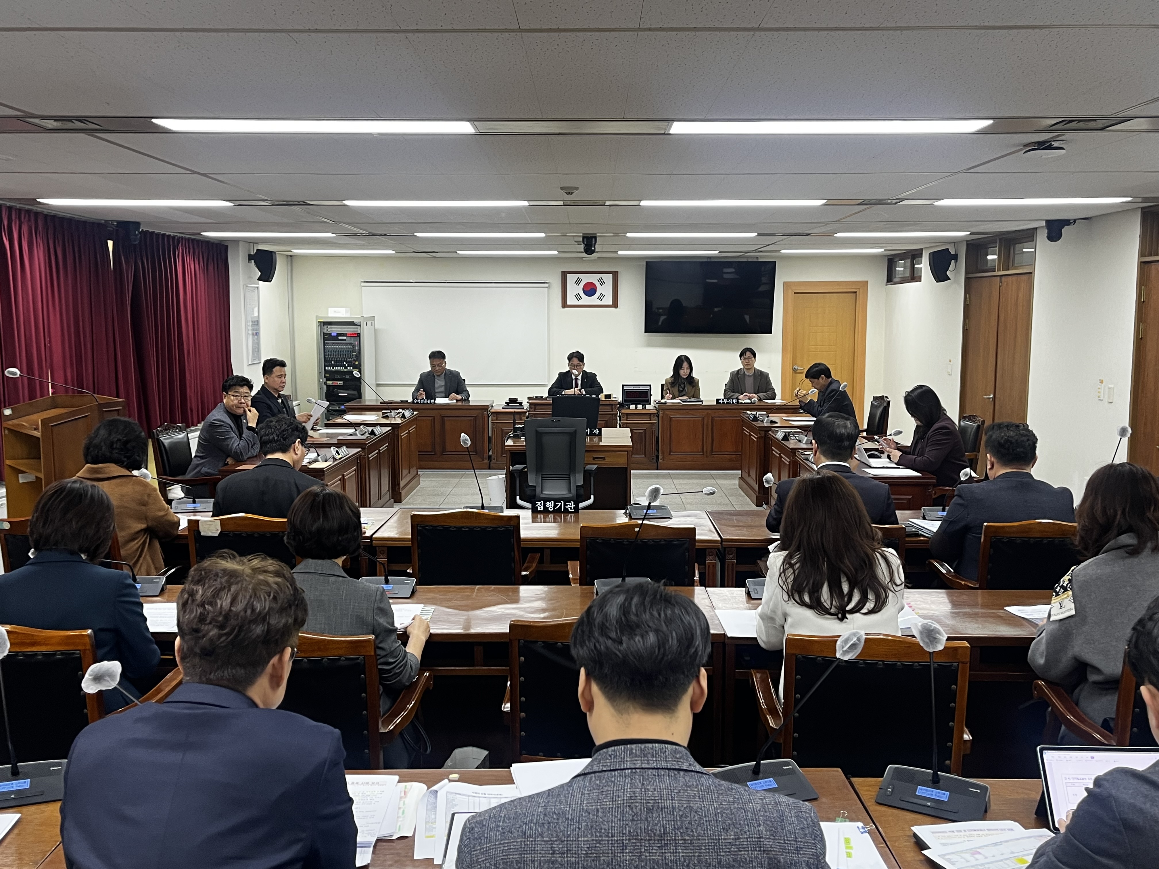 제424회 임시회 정례 간담회(재정복지과 등 7개 부서) 및 자체 간담회 - 1
