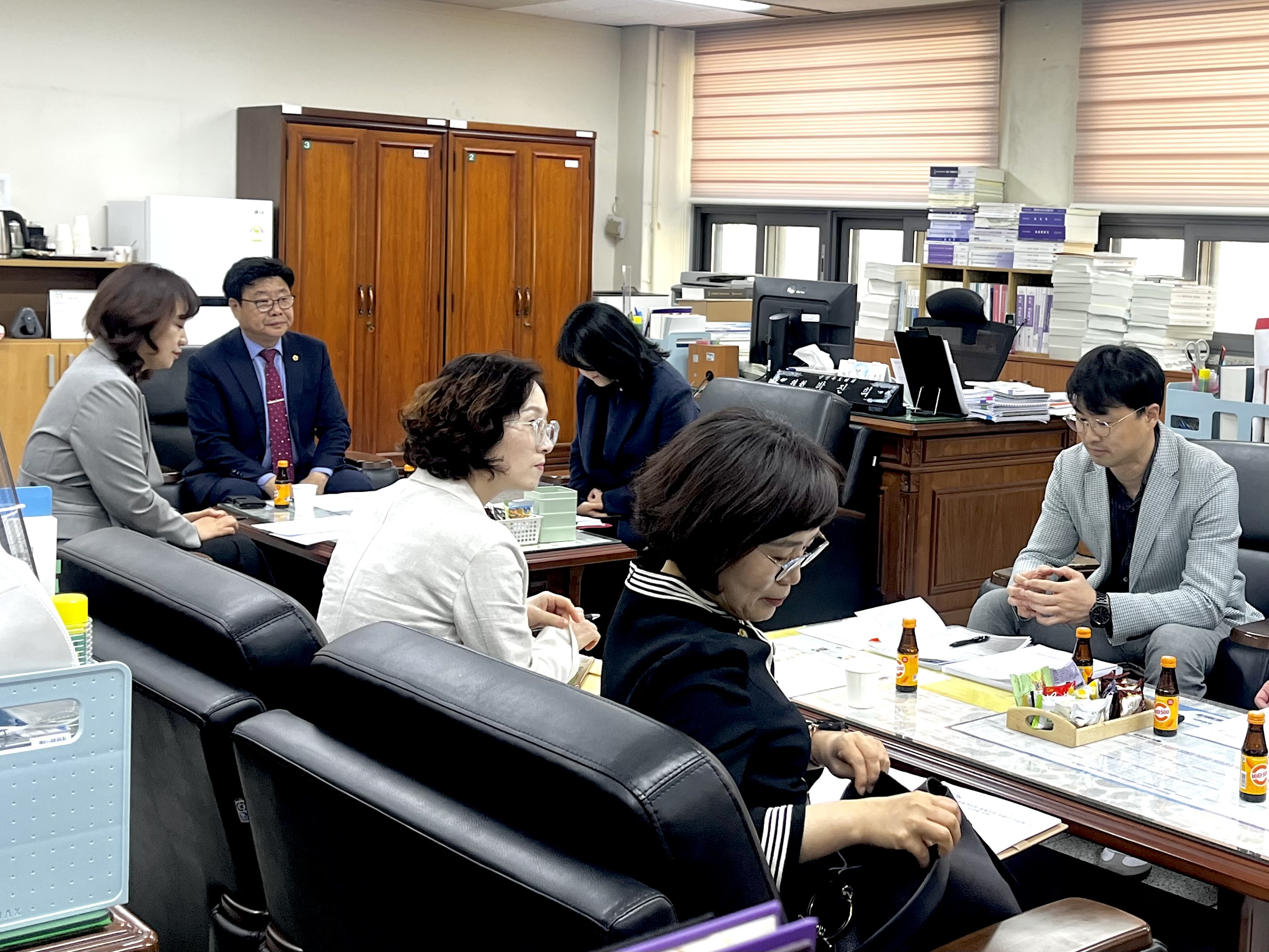 김정일 의원, 한국유치원총연합회 충북지회 임원단 간담회 주재 및 참석 - 6