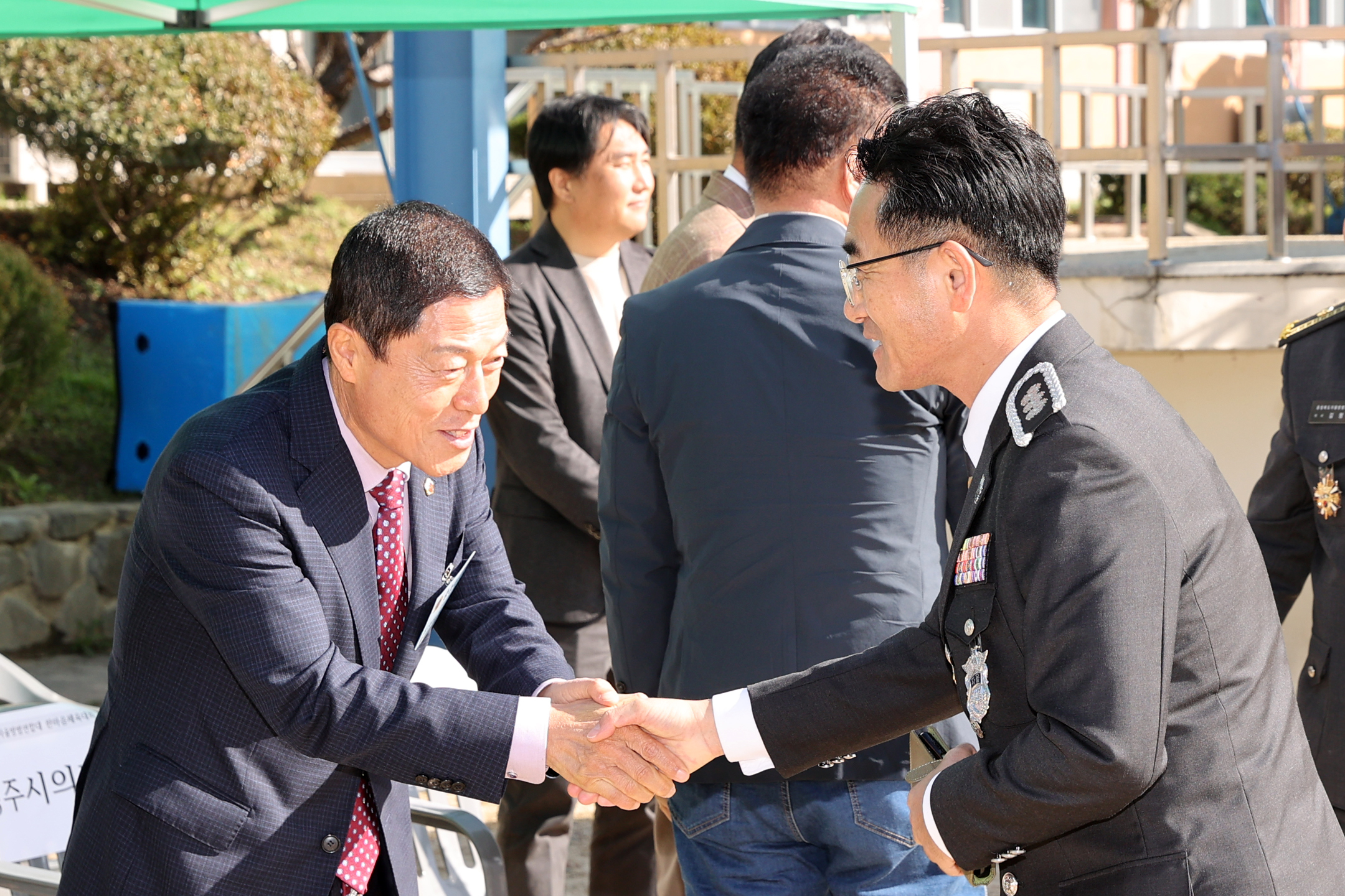 김현문, 청원구 자율방범연합대 한마음 체육대회 참석 - 2