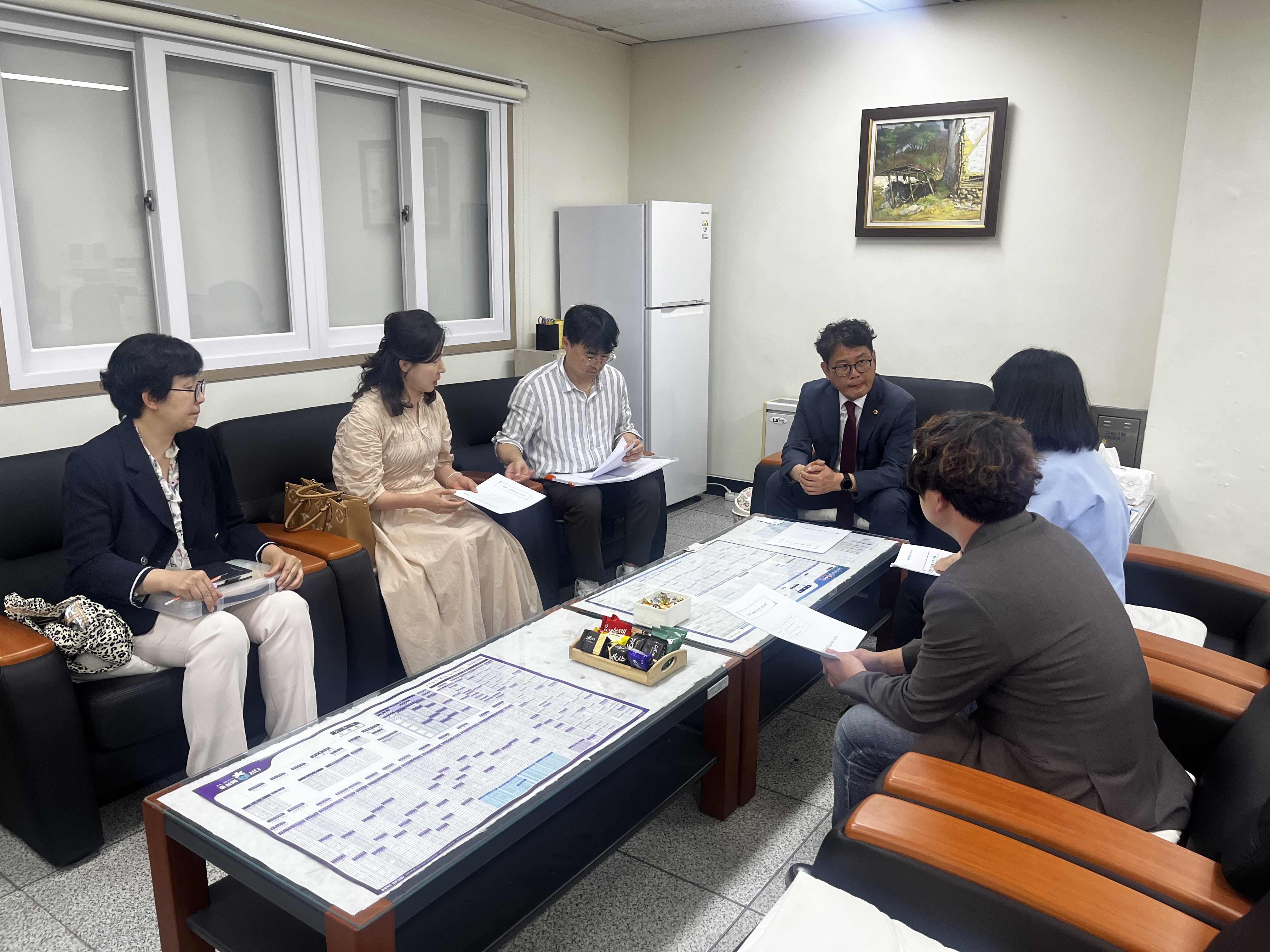 이정범 위원장, 한국사립유치원총연합회 충북지회 임원단 간담회 참석 - 2
