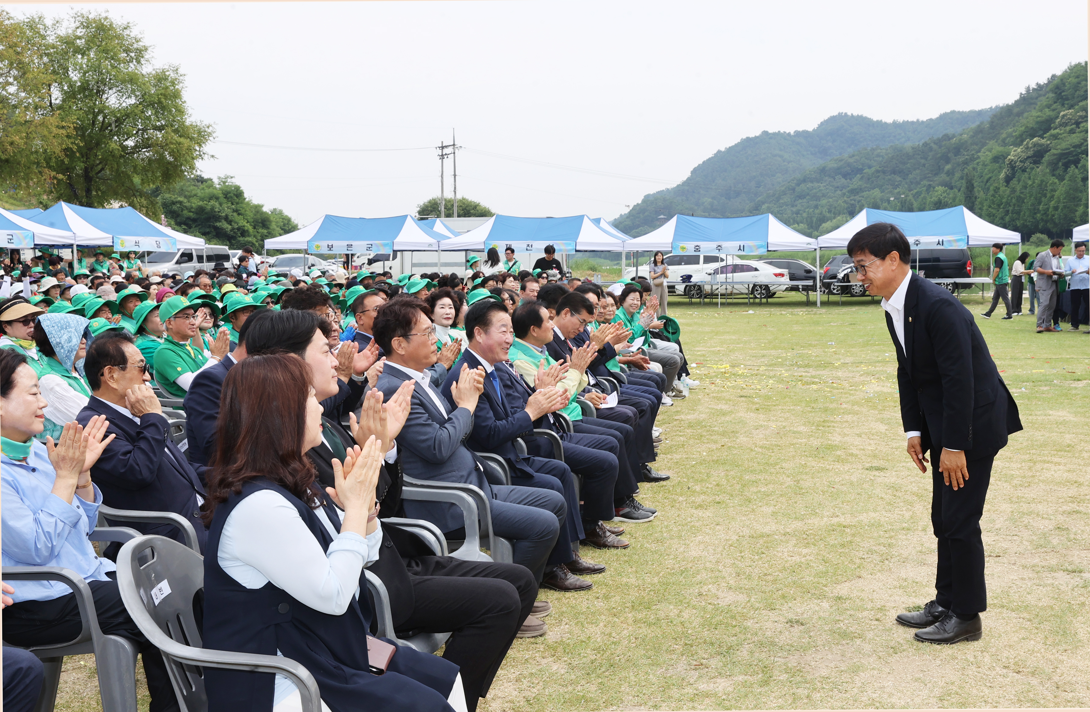 이정범 위원장, 박병천 의원, 충청북도새마을회 진천 농다리 줍깅 대회 참석 - 8