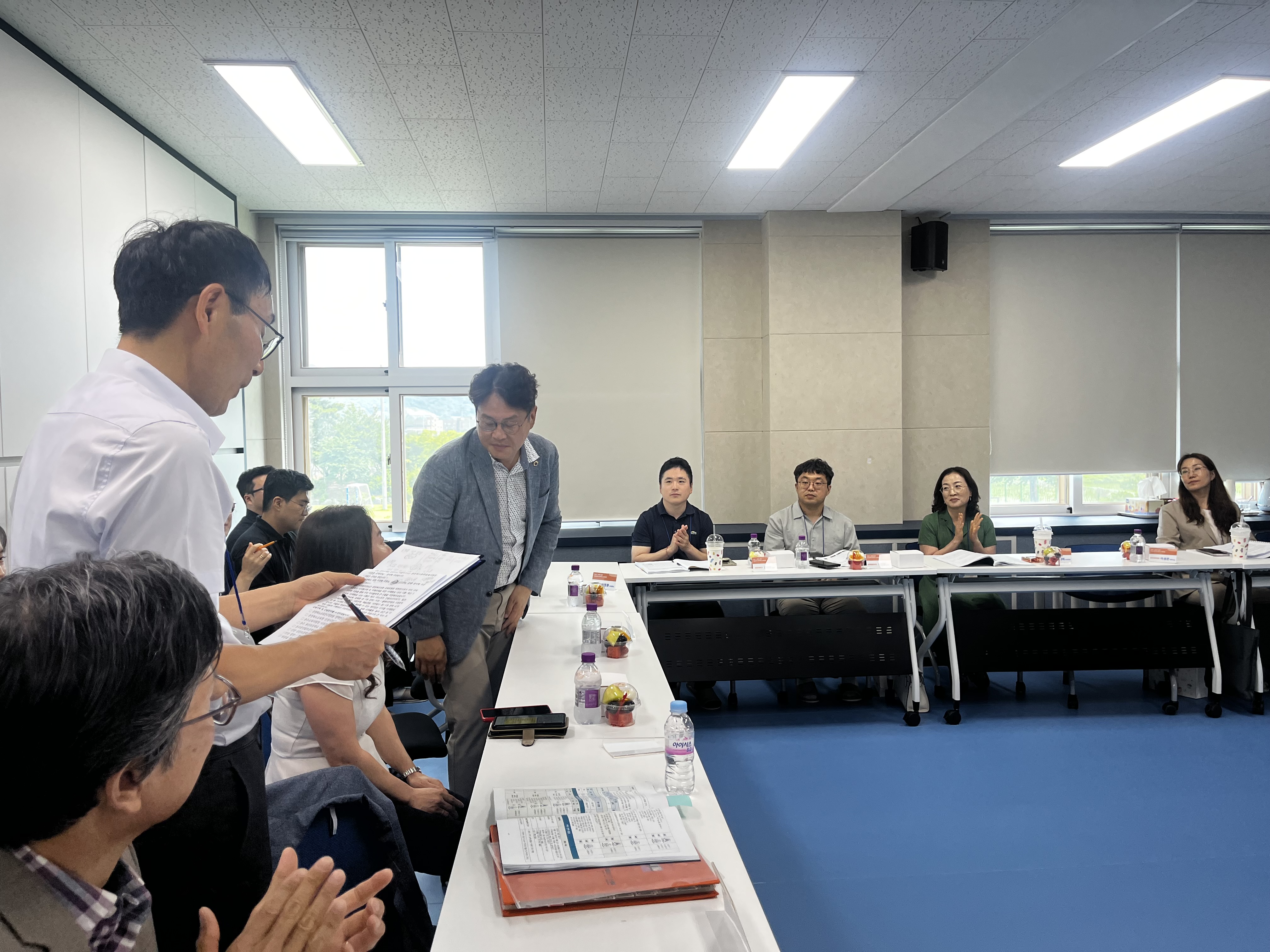 이정범 위원장, 충주지역 기관방문(주덕초등학교, 놀이교육지원센터놀샘터, 중원교육도서관, 충주미덕중학교) - 9