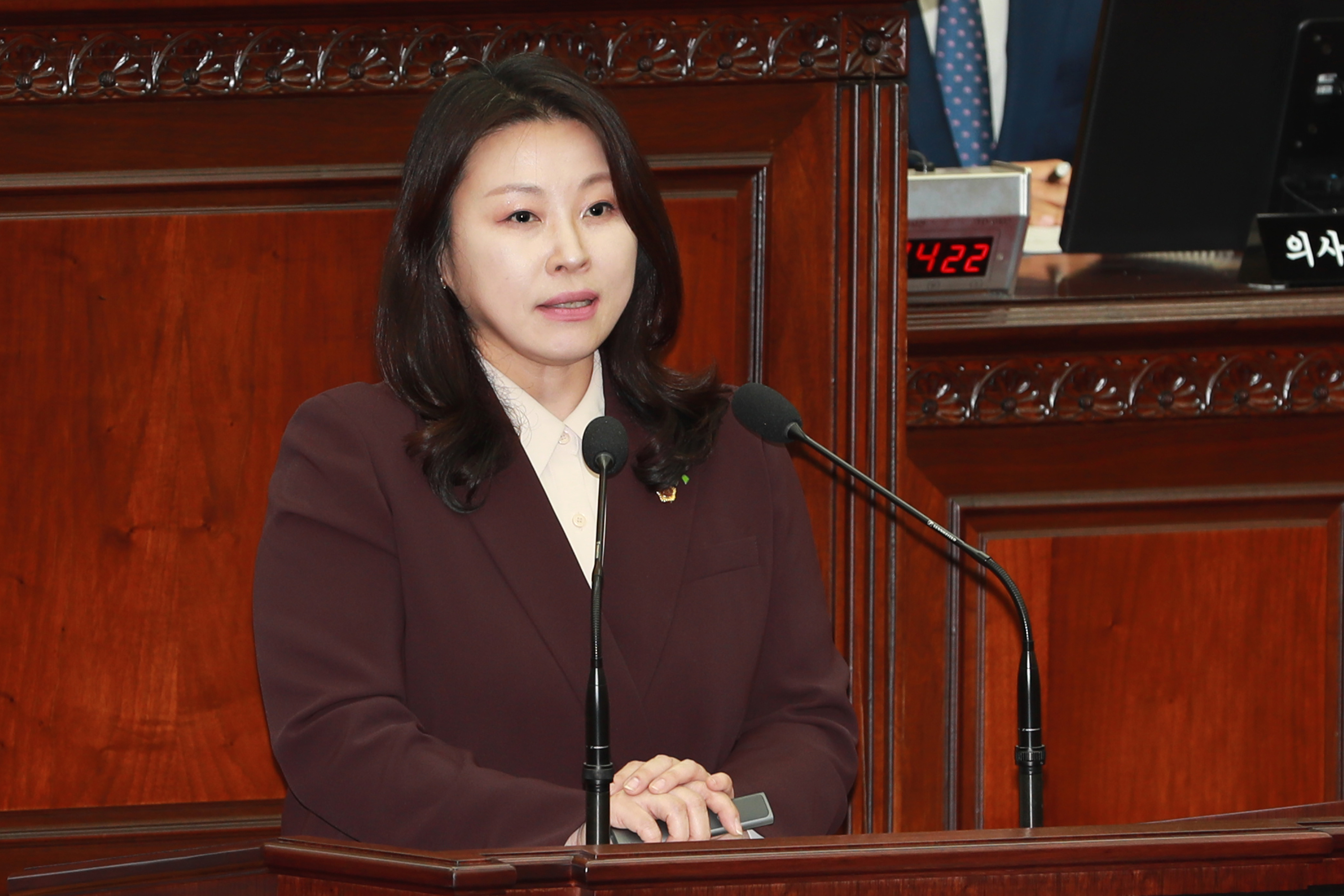 [5분 발언] 박진희 의원  “도내 특수학교 저상버스 즉각 도입해야” - 1